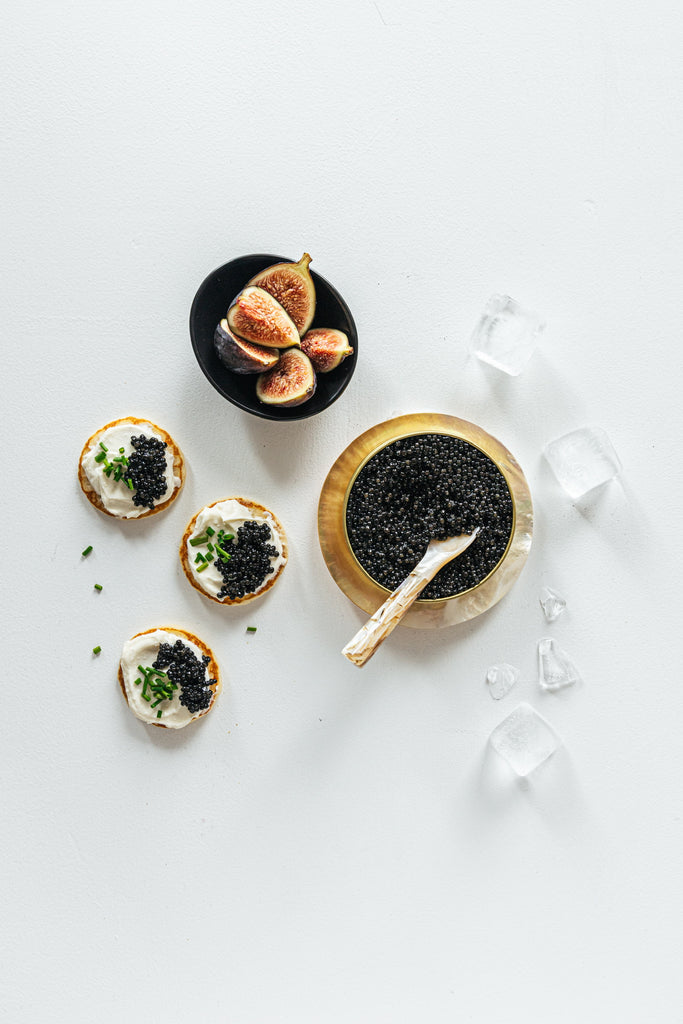 Graze Platinum Small Caviar Box
