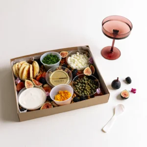 Graze Platinum Small Caviar Box